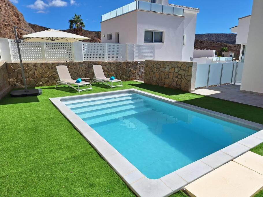 Malibu Mogan Secret Pool Villa - Piscina Privada Y Climatizada - Exclusive Heated Pool La Playa de Tauro Exterior foto